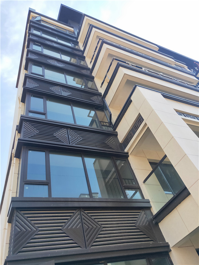 合肥臥龍山莊鋁單板項目